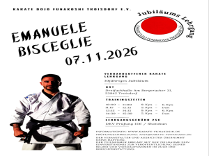 Jubiläumslehrgang 07.11.2026